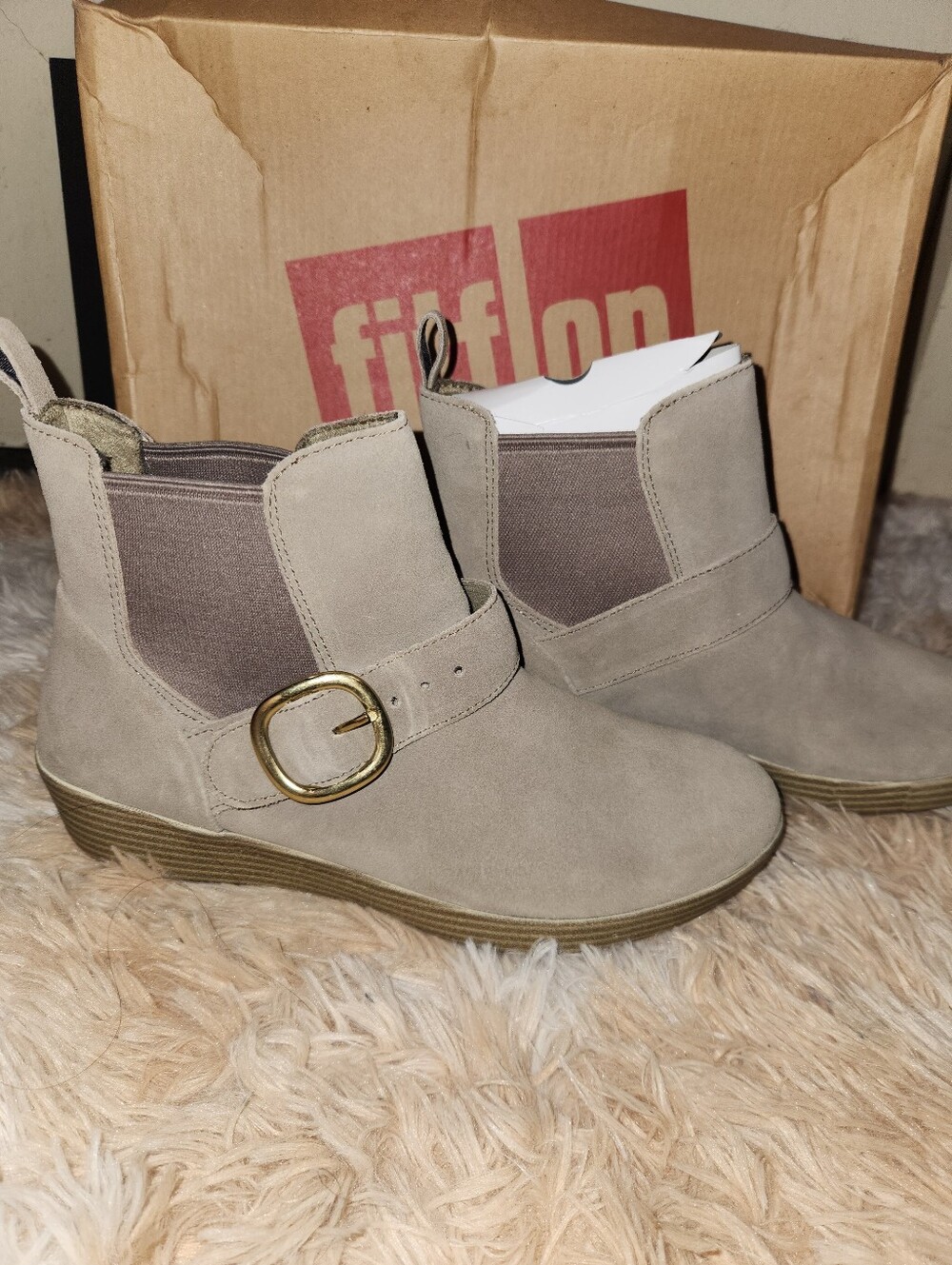 Fitflop☆ Superbuckle Leather Chelsea Boot